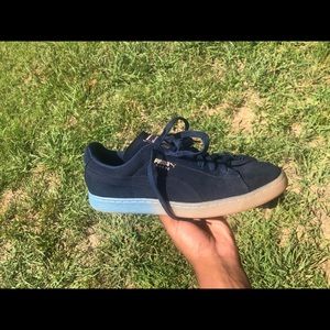 Pink dolphin x puma collaboration